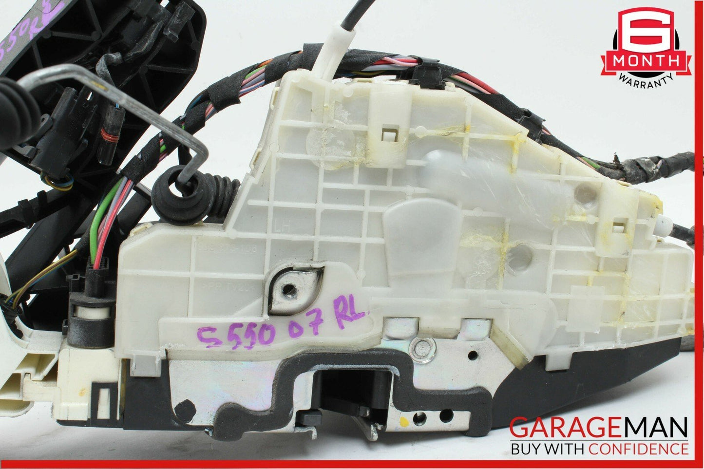 07-13 Mercedes W221 S550 Rear Left Keyless Go Door Lock Latch w/ Door Handle