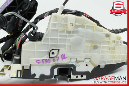 07-13 Mercedes W221 S550 Rear Left Keyless Go Door Lock Latch w/ Door Handle