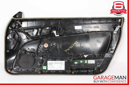 12-16 Mercedes R172 SLK350 Front Left Interior Door Panel Trim Cover Assy Black