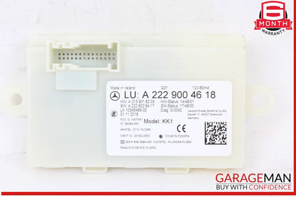19-23 Mercedes W213 E300 C350 Keyless Key Less Go Entry Control Module Unit OEM