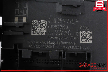 15-24 Porsche Macan Rear Left Side Door Control Module 4H0959795P OEM