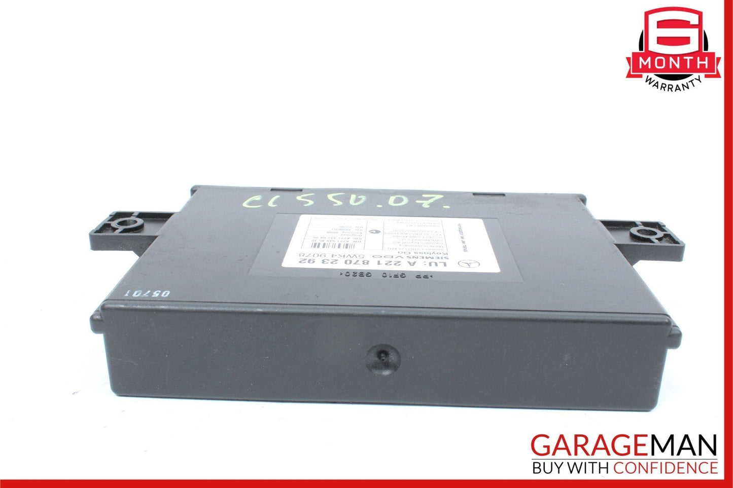 07-10 Mercedes W221 S550 S600 CL550 Keyless Go Control Module Unit