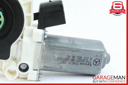 10-16 Mercedes W207 E350 Coupe Rear Right Side Door Window Regulator Motor Unit