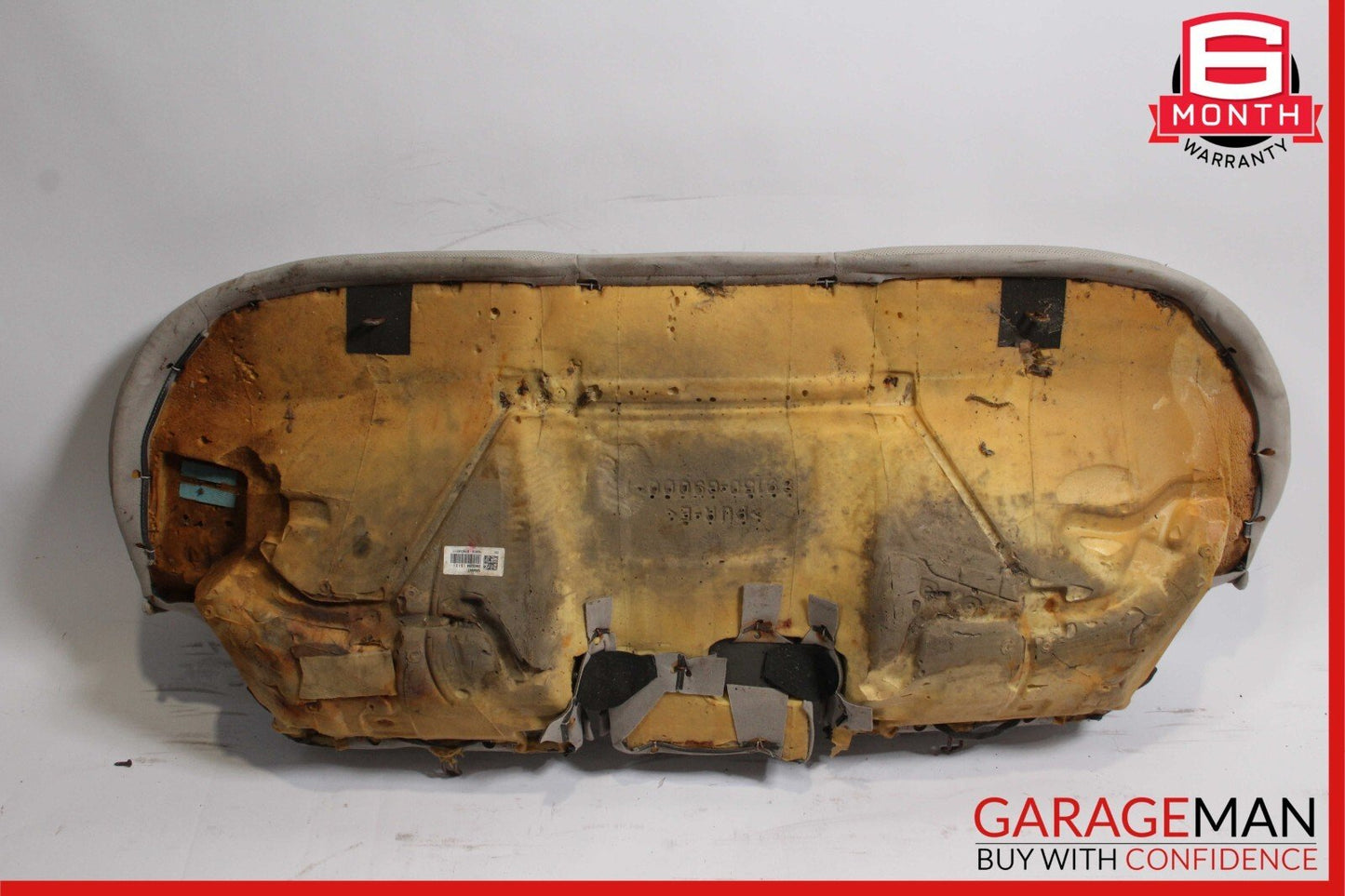 19-21 Genesis G70 Rear Lower Bottom Bench Seat Cushion Cover Gray OEM