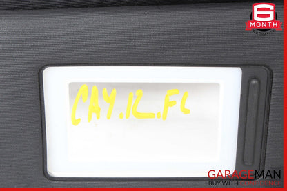 11-14 Porsche Cayenne 958 Sun Visor Sunvisor Front Left Driver Side OEM