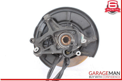 03-12 Mercedes R230 SL550 Rear Left Side Spindle Knuckle Hub w/ Rotor Disc OEM