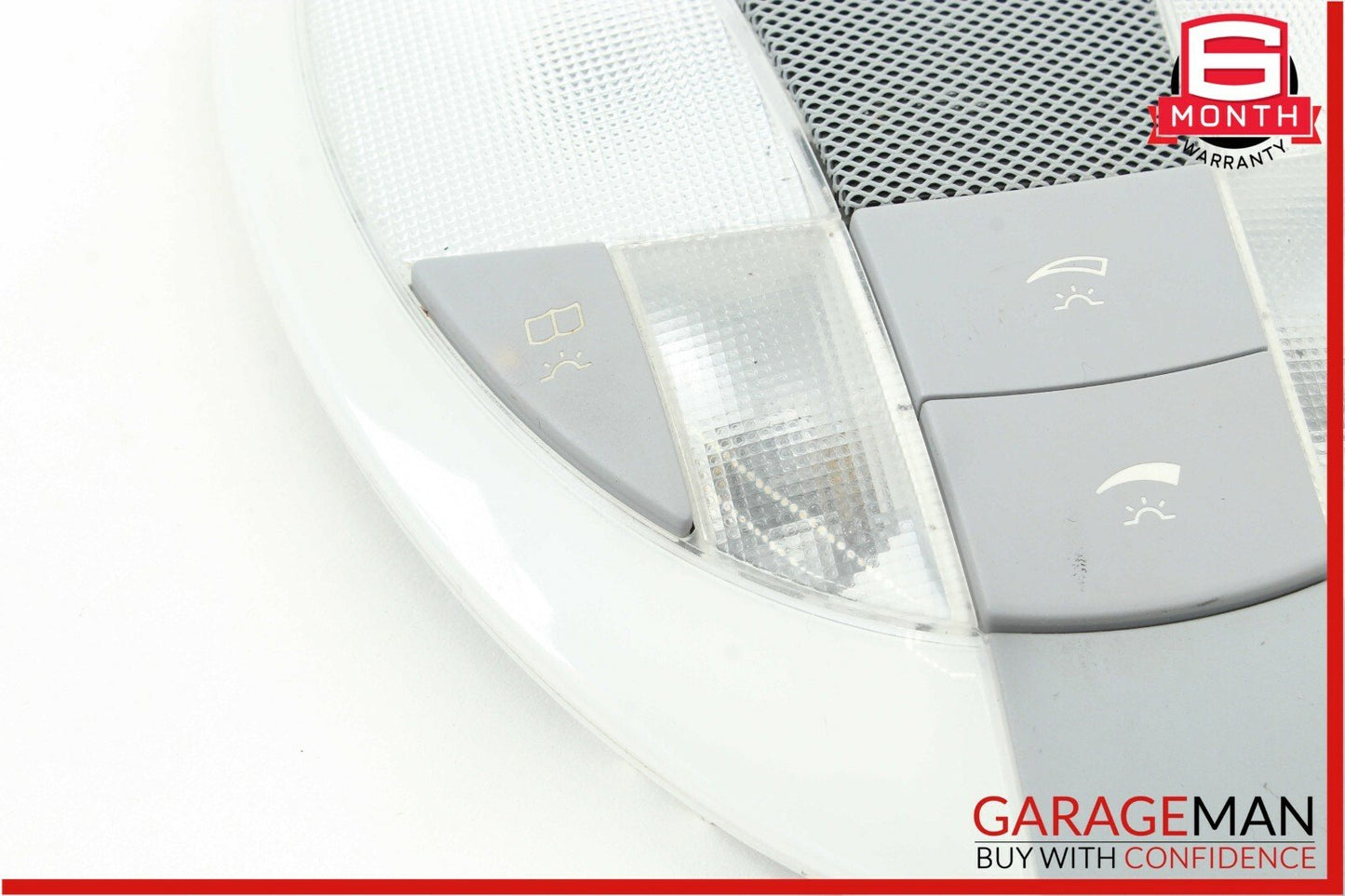 03-11 Mercedes W211 E320 CLS350 Rear Overhead Upper Dome Light Lamp Gray OEM