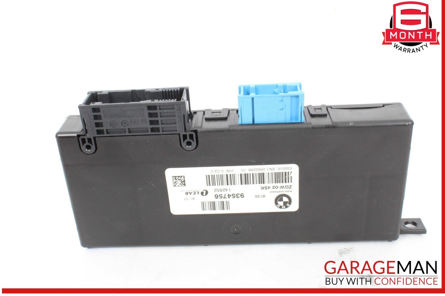 11-16 BMW 528i 535i 550i F10 Central Gateway Control Module Unit 9354756 OEM