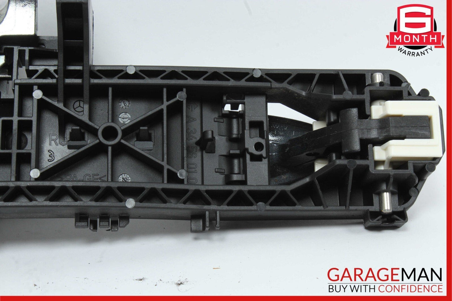 08-15 Mercedes C250 GLK350 Front / Rear Right Side Exterior Door Handle Gray OEM