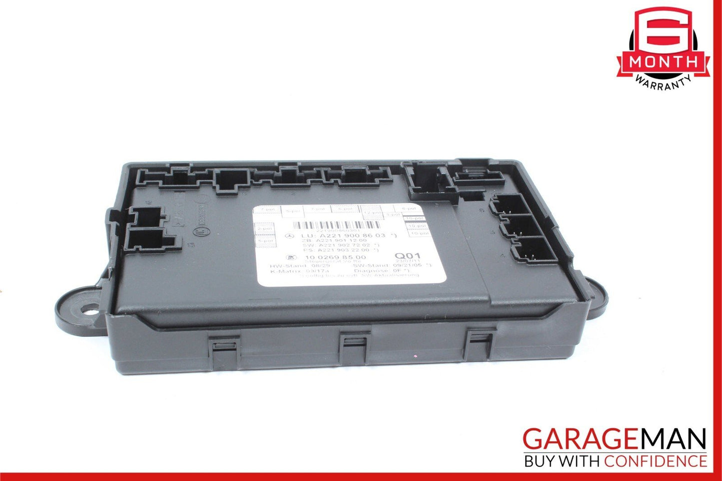 10-13 Mercedes W221 S550 S600 Front Right Side Door Control Module Unit