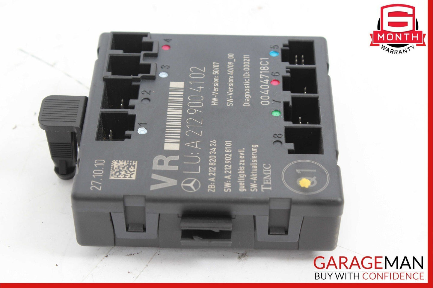 08-14 Mercedes W204 C250 C300 C350 Front Right Side Door Control Module Unit OEM