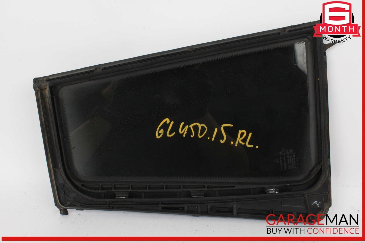 13-19 Mercedes X166 GL450 GL550 GLS550 Rear Left Fixed Privacy Window Glass OEM