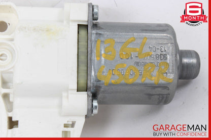 12-19 Mercedes X166 GL450 Window Regulator Motor Rear Right Side OEM