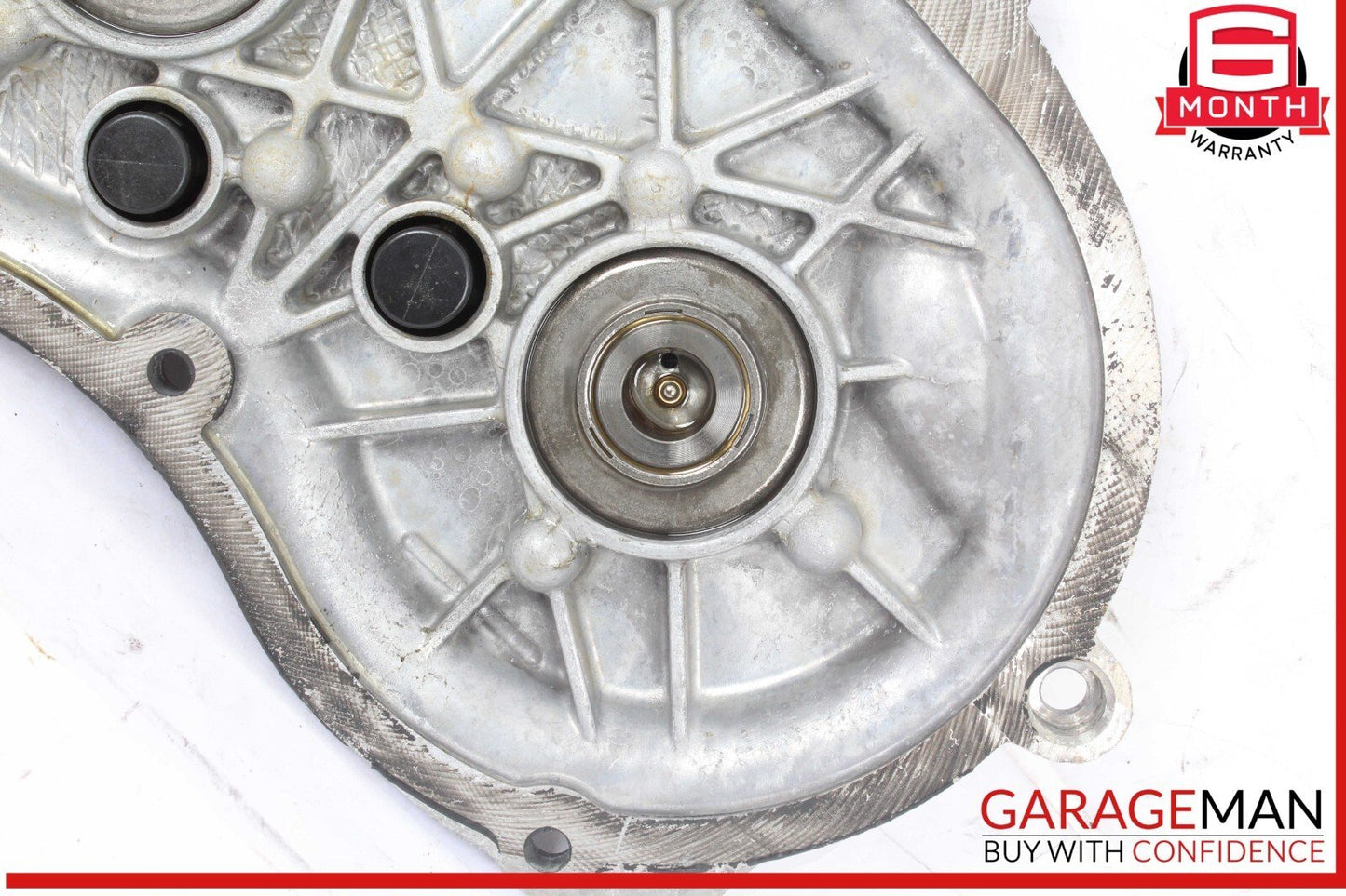 06-13 Mercedes W204 S550 Front Right Engine Timing Chain Cover Plate 2720150101