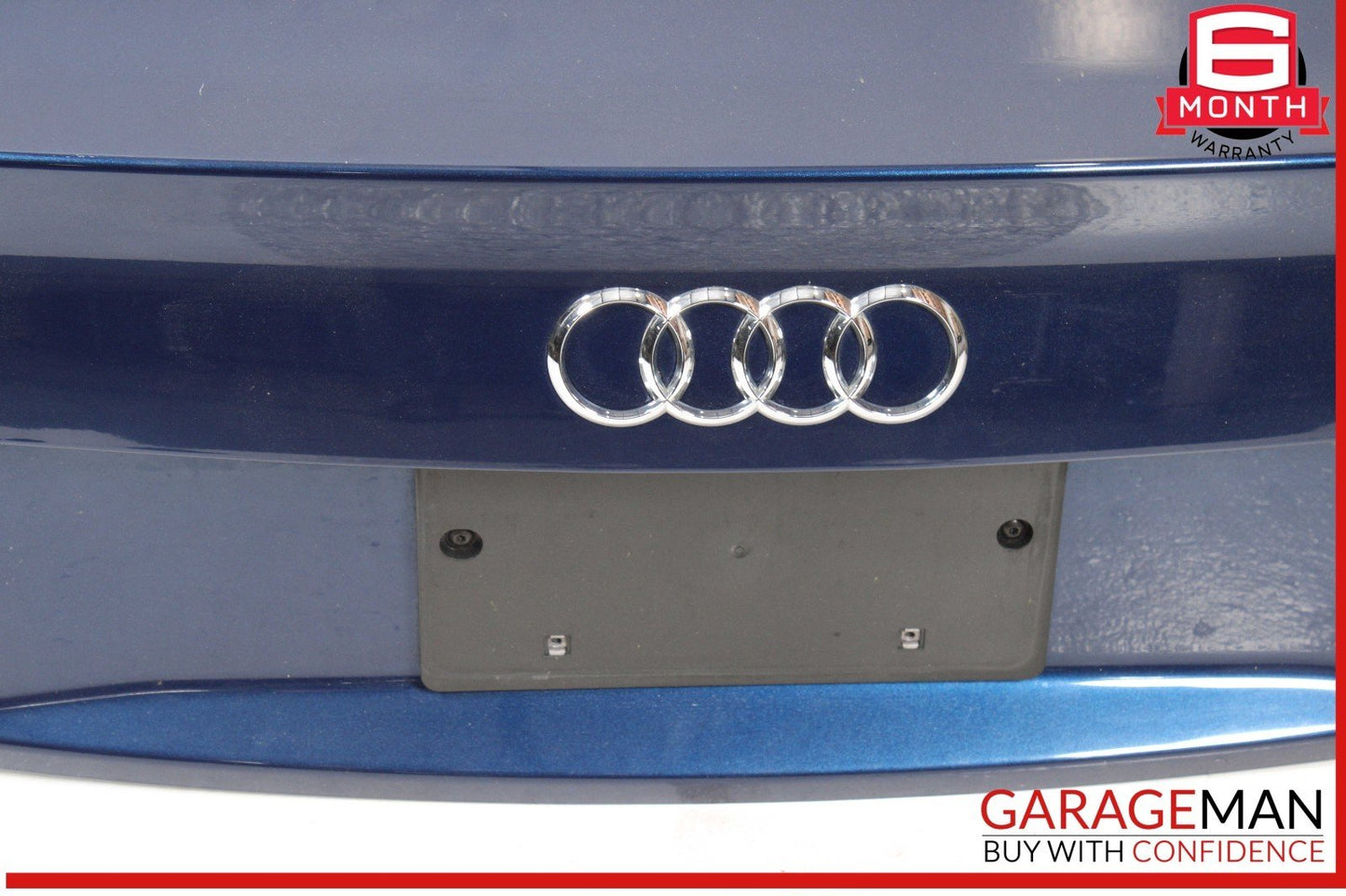 10-17 Audi A5 S5 RS5 Rear Trunk Lid Deck Shell Panel Blue OEM