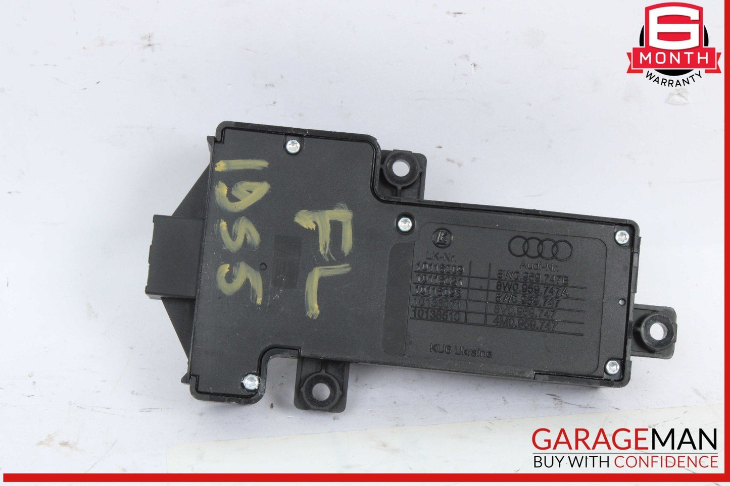 15-24 Audi S5 A5 S3 A4 Front Left Driver Side Seat Adjustment Control Switch OEM