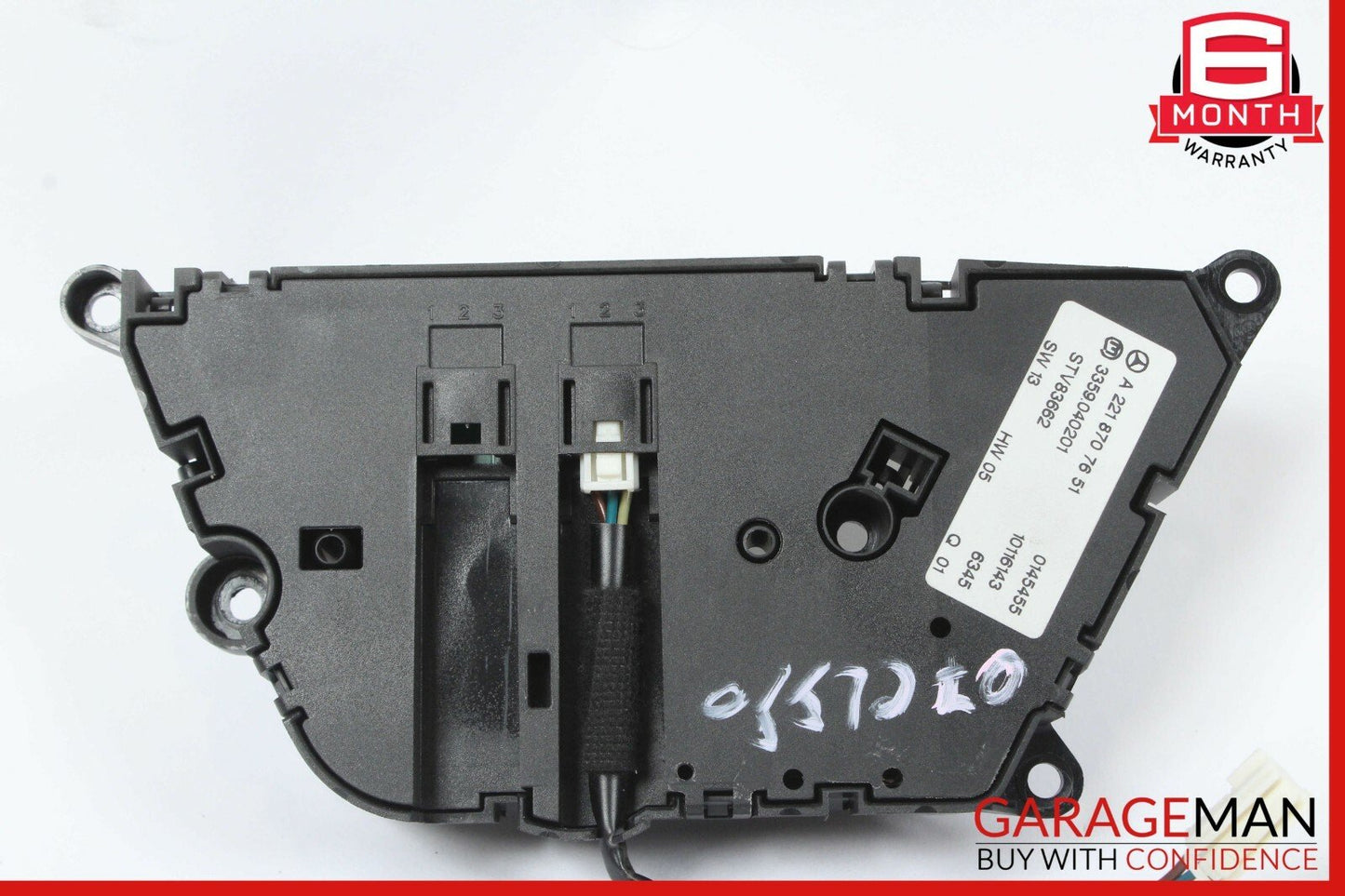 07-13 Mercedes W216 CL550 Front Left Driver Seat Control Memory Switch OEM