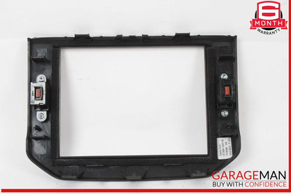 14-17 Maserati Ghibli Dashboard Dash Display Screen Trim Bezel Cover Black OEM