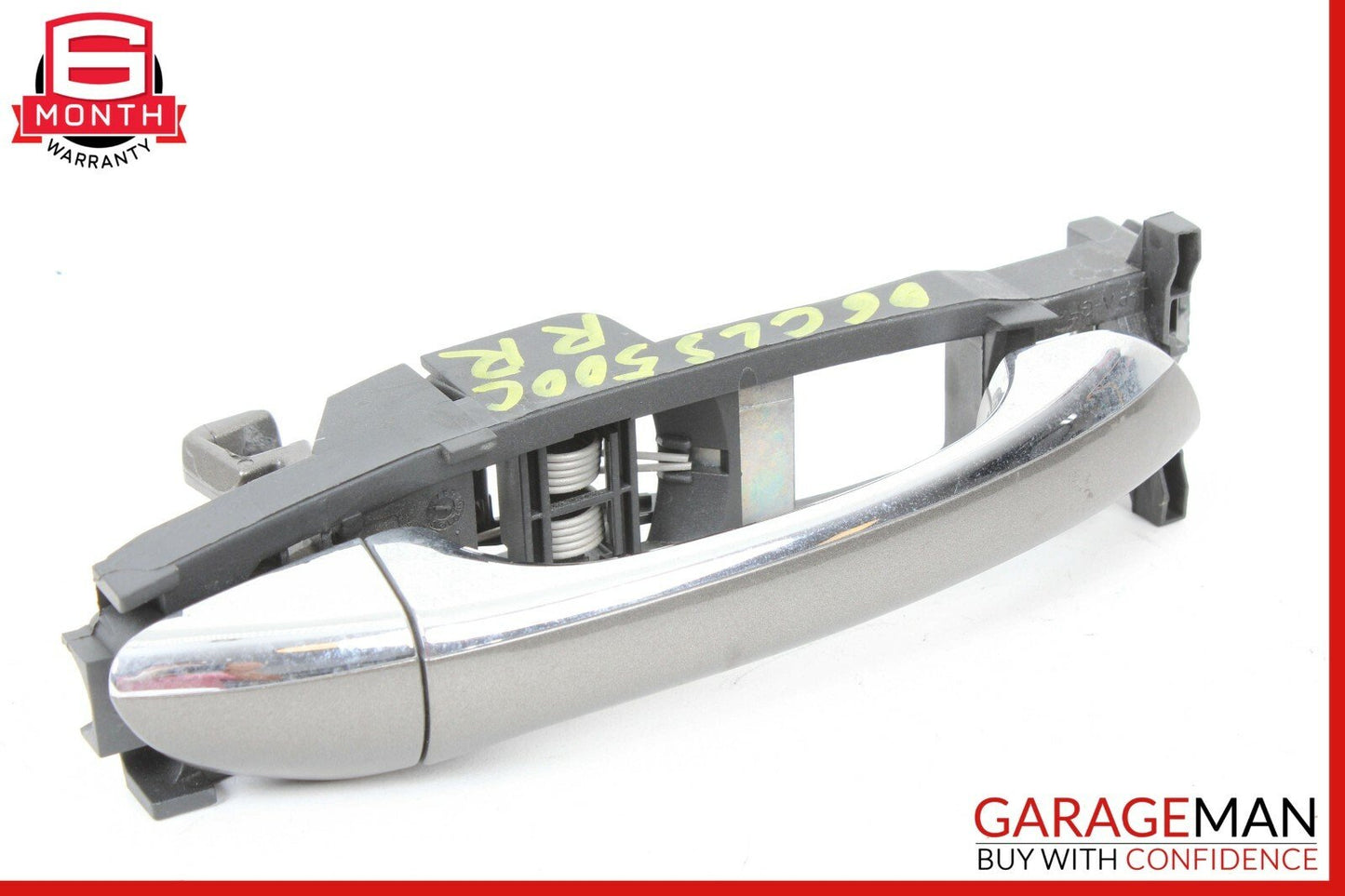 06-11 Mercedes W219 CLS500 Rear Right Side Exterior Door Handle Indium Gray OEM