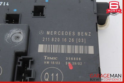 03-09 Mercedes W211 E320 E500 Rear Right Passenger Side Door Control Module OEM