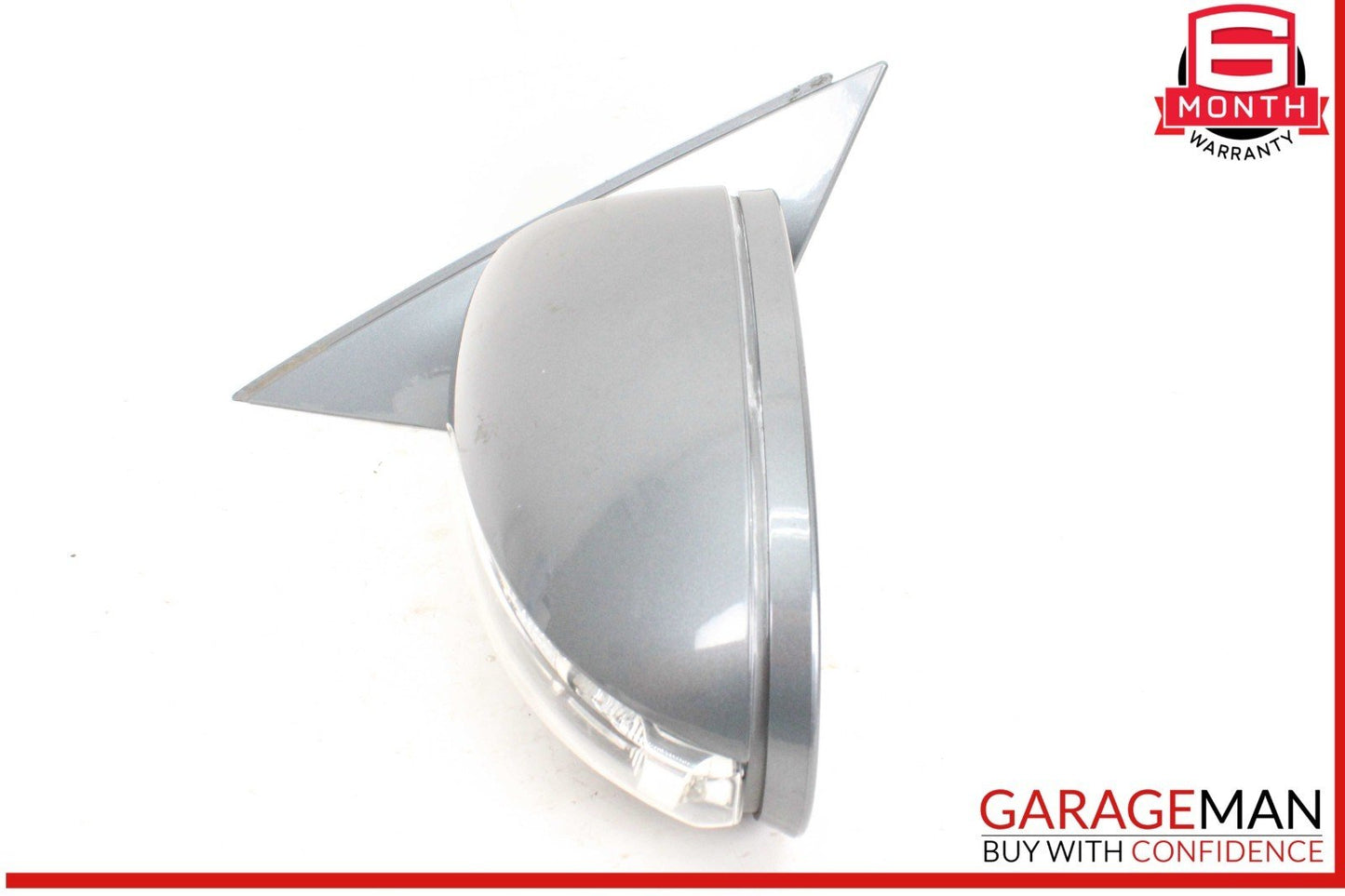 07-09 Mercedes W221 S550 S600 Front Left Side Door Rear View Mirror Gray OEM