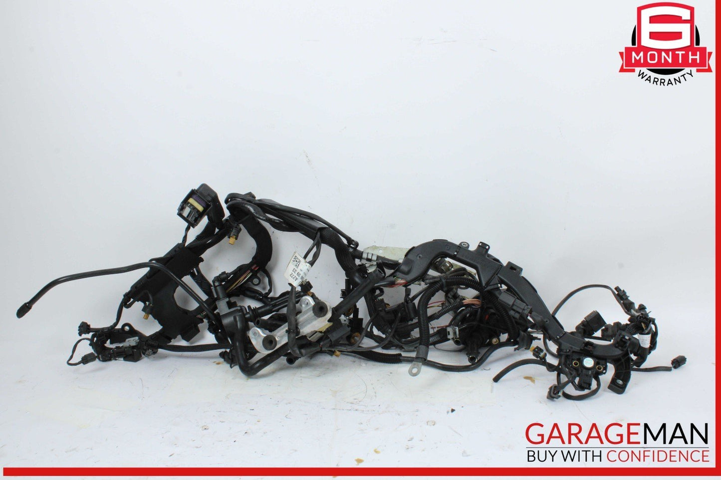 06-09 Mercedes W211 E350 Engine Motor Wire Harness Assembly w/ Ignition Coil OEM