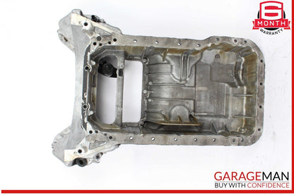 06-11 Mercedes W211 E350 Engine Upper Oil Sump Baffle Pan 2720142102 OEM