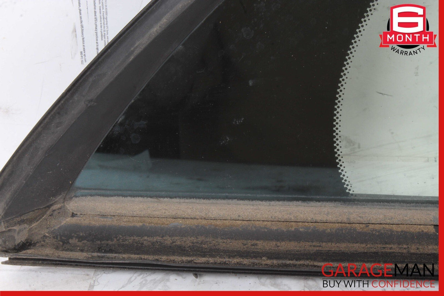 07-13 Mercedes W221 S550 S350 Rear Right Side Door Quarter Window Auto Glass OEM