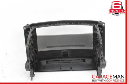 07-13 Mercedes W221 S550 S450 Center Console Dashboard CD Player Cover Gray OEM