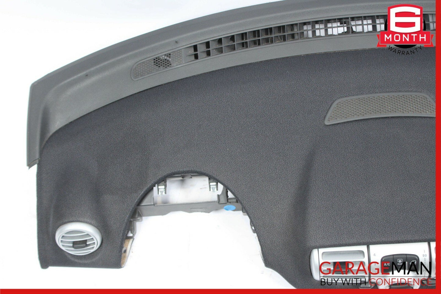 08-14 Smart Fortwo W451 Front Dash Dashboard Trim Cover Panel Assembly Black