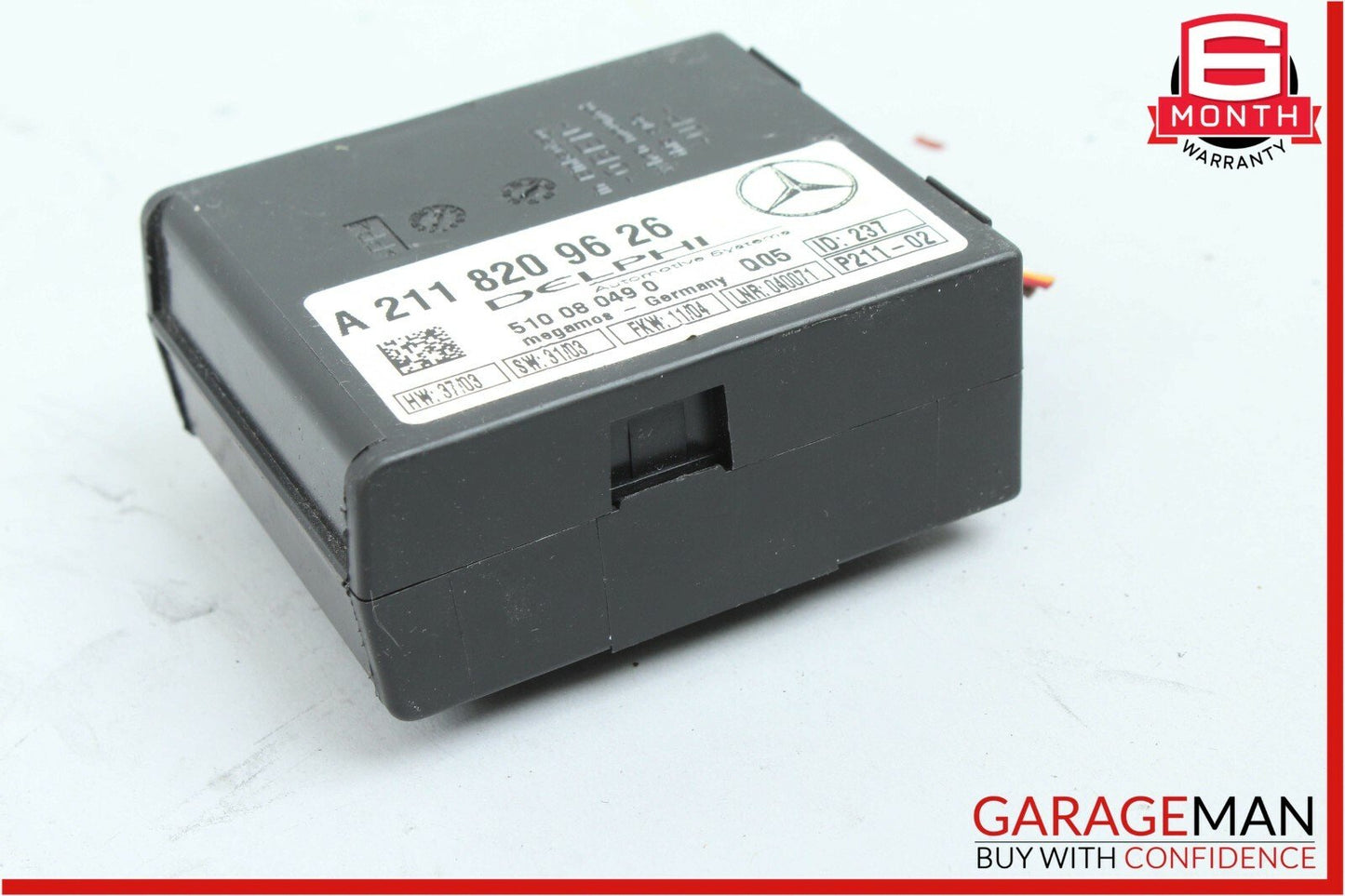 03-06 Mercedes W211 E500 E55 AMG Anti Theft Alarm Control Module Unit OEM