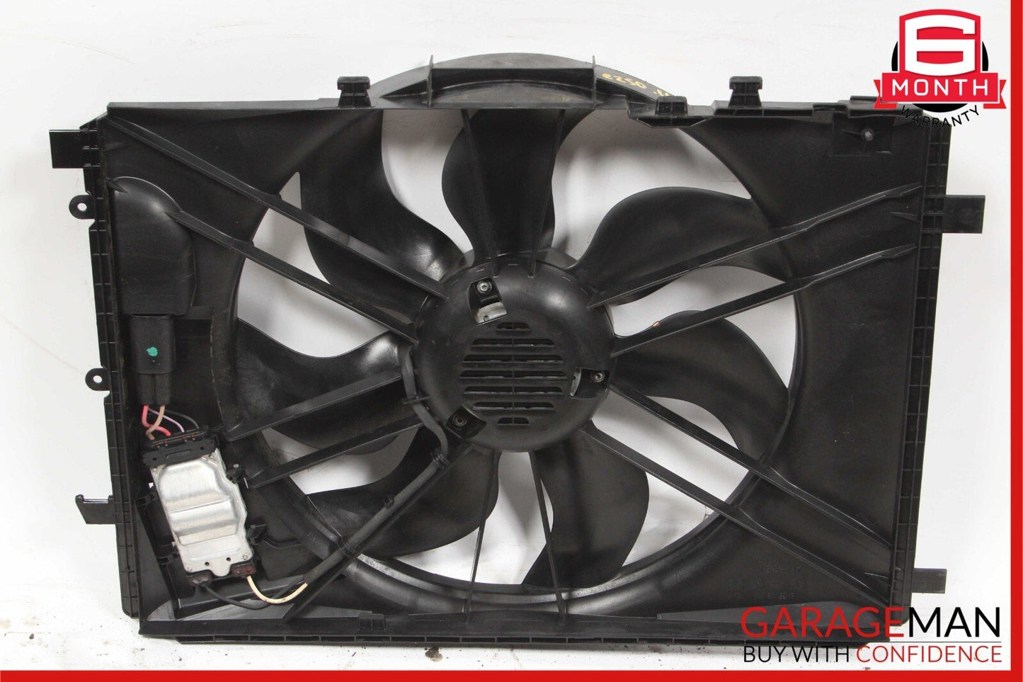 08-18 Mercedes W204 C250 E350 Engine Radiator Cooling Fan Motor Assembly OEM