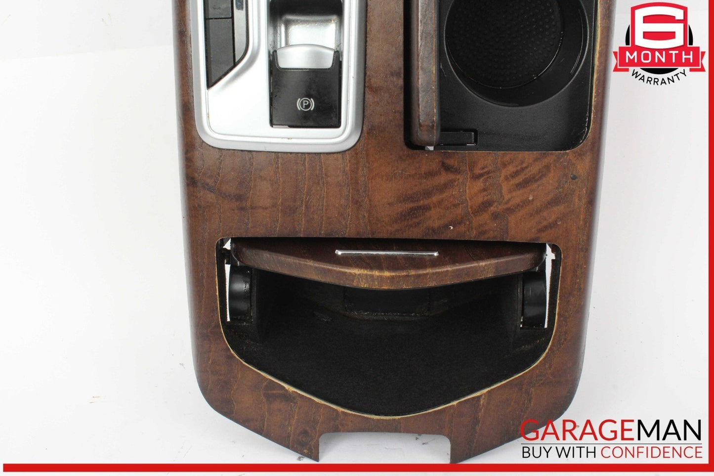 14-17 Maserati Ghibli S Center Console Cupholder Ashtray Armrest Compartment