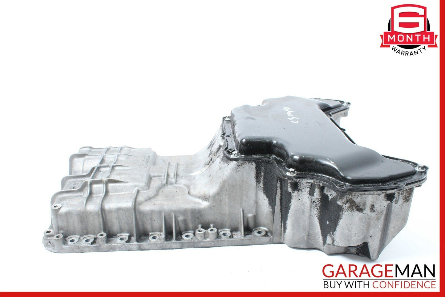 06-11 Mercedes W204 C300 Engine Upper Oil Sump Baffle Pan 2720142102 OEM