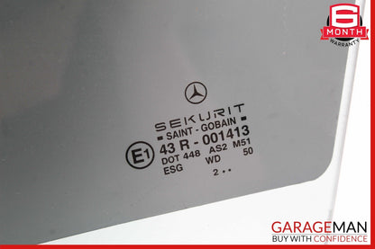 03-12 Mercedes R230 SL500 SL600 Front Left Driver Side Door Window Auto Glass