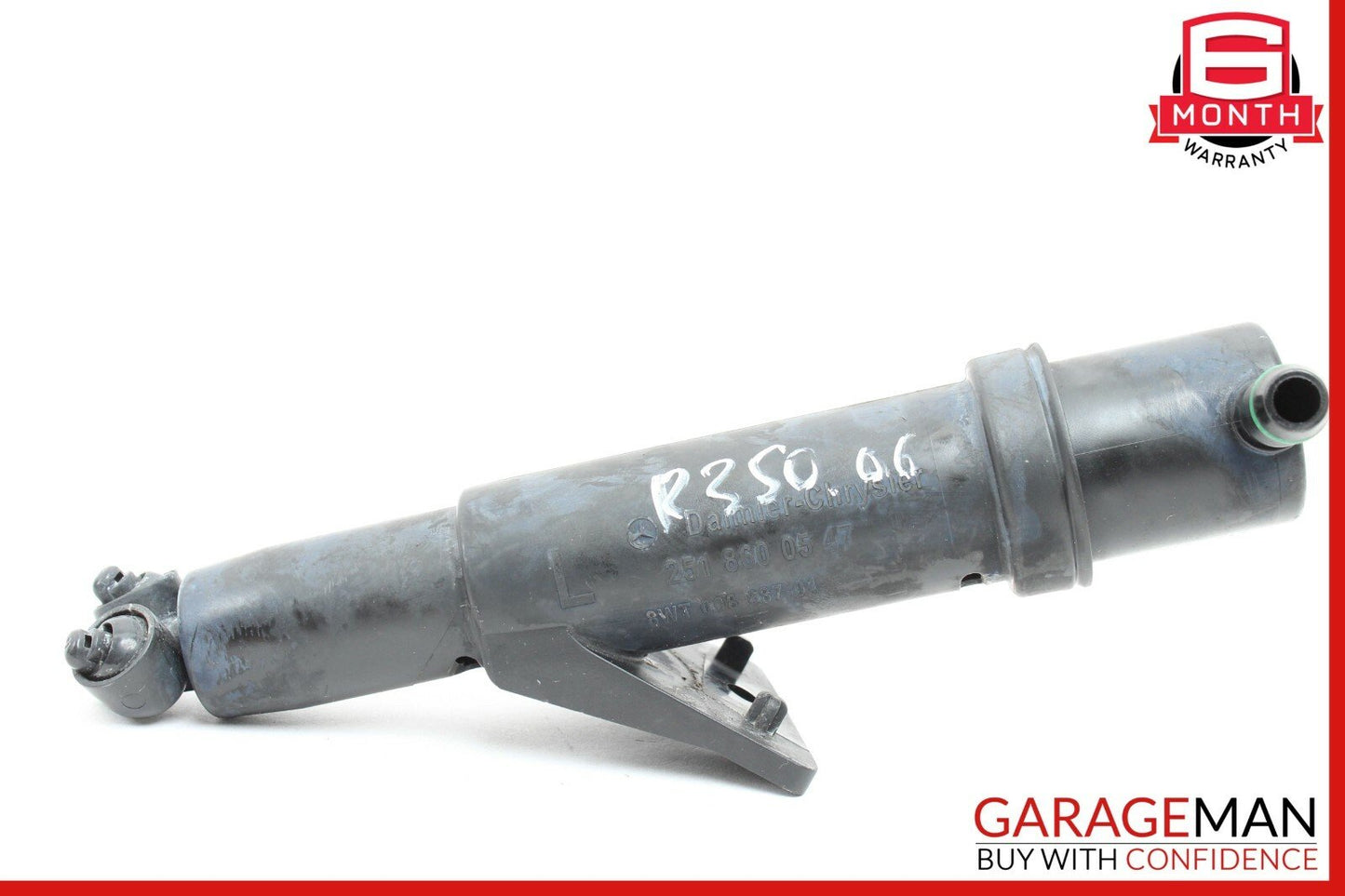 06-09 Mercedes W251 R350 Left Headlight Washer Nozzle Jet Spray 2518600547 OEM