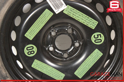 09-16 Audi S4 A4 B8 Spare Tire Wheel Rim  T125/70R19 OEM