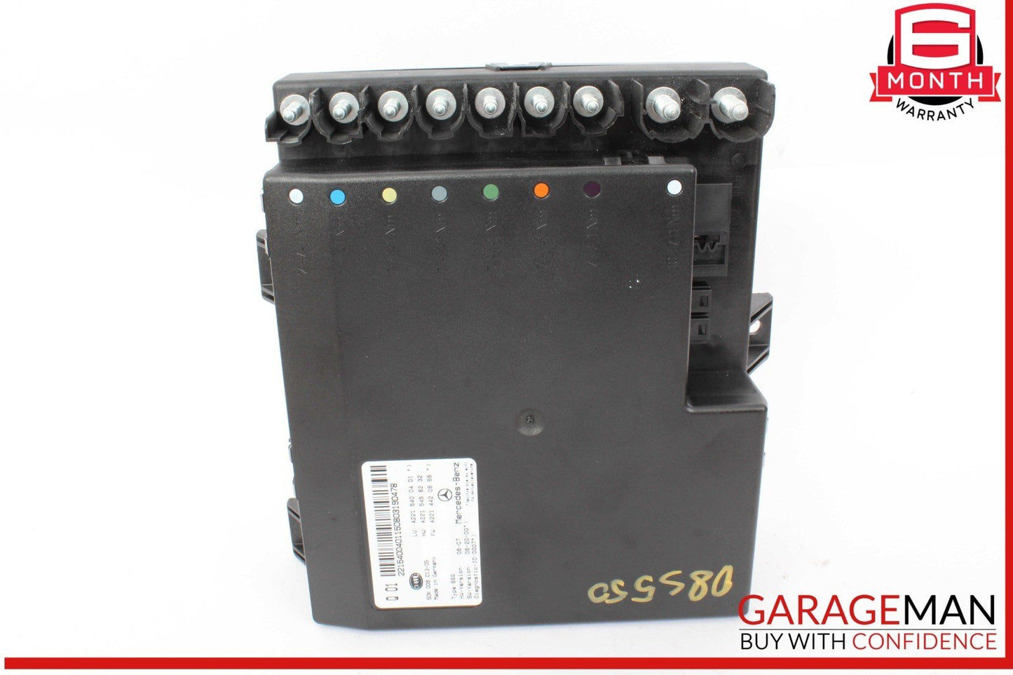 07-14 Mercedes W221 S550 CL550 Electric Power Supply Fuse Box Control Module OEM
