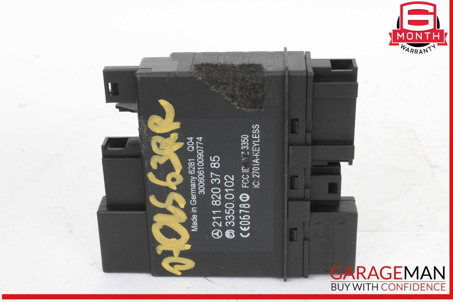 03-11 Mercedes W219 CLS63 AMG Rear Right Door Keyless Go Control Module Unit OEM