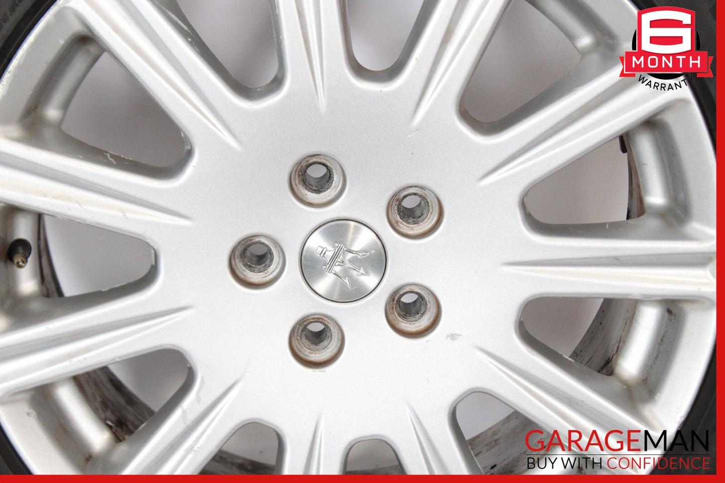 03-13 Maserati Quattroporte M139 8.5 x 18 18" Front Wheel Tire Rim OEM