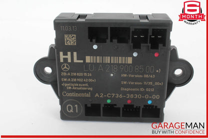 08-18 Mercedes W212 E350 CLS500 C250 Rear Left Side Door Control Module Unit OEM