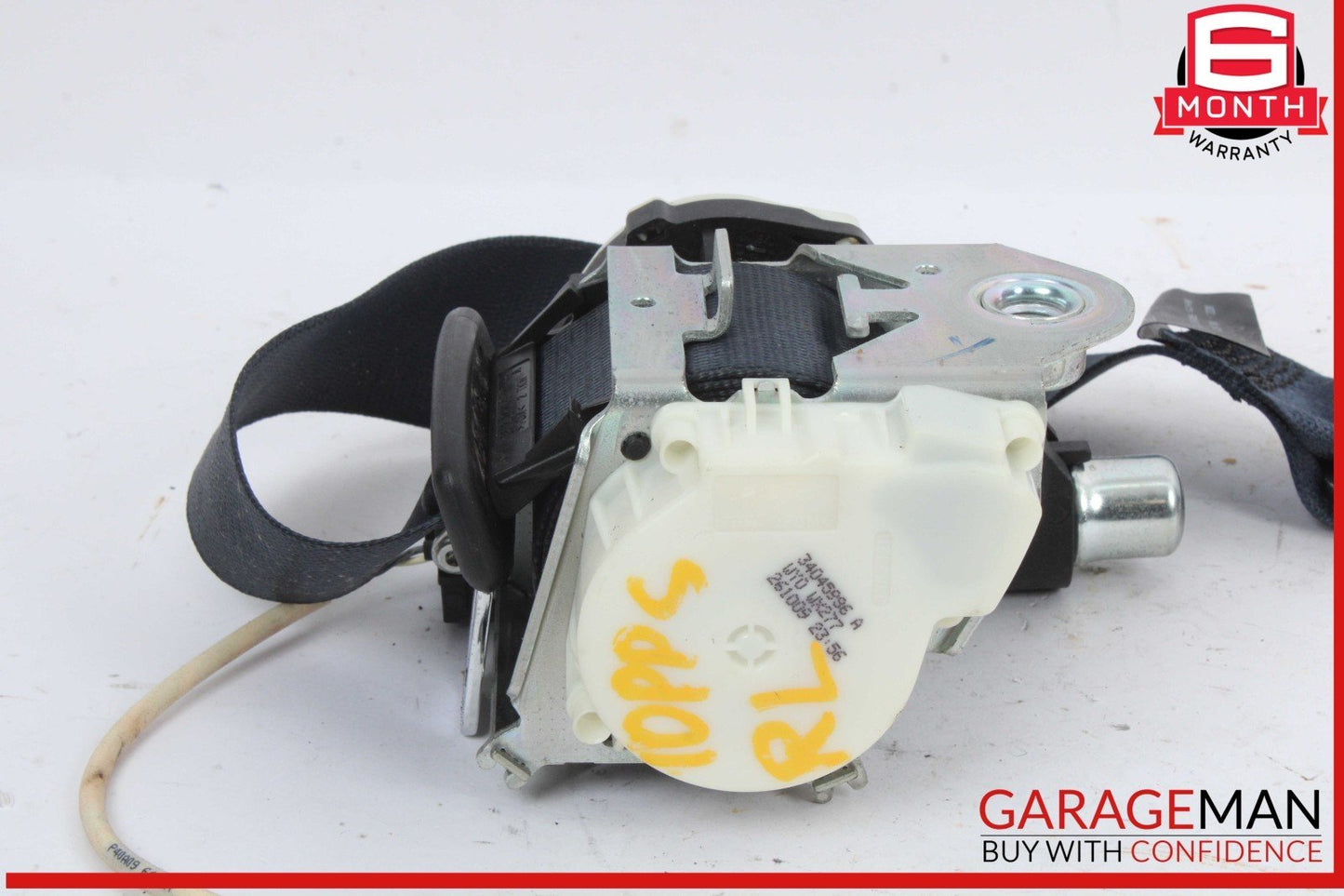 10-16 Porsche Panamera S 970 Rear Left or Rear Right Side Seat Belt Blue OEM