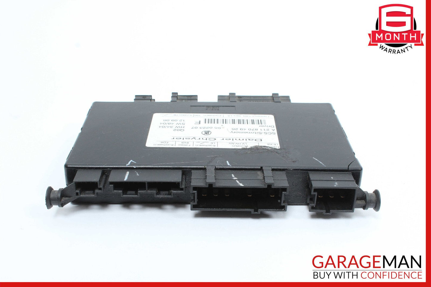 03-13 Mercedes X164 GL450 Front Left Driver Side Seat Control Module OEM