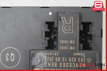 01-07 Mercedes W203 C240 C320 Front Right Side Door Control Module Unit OEM