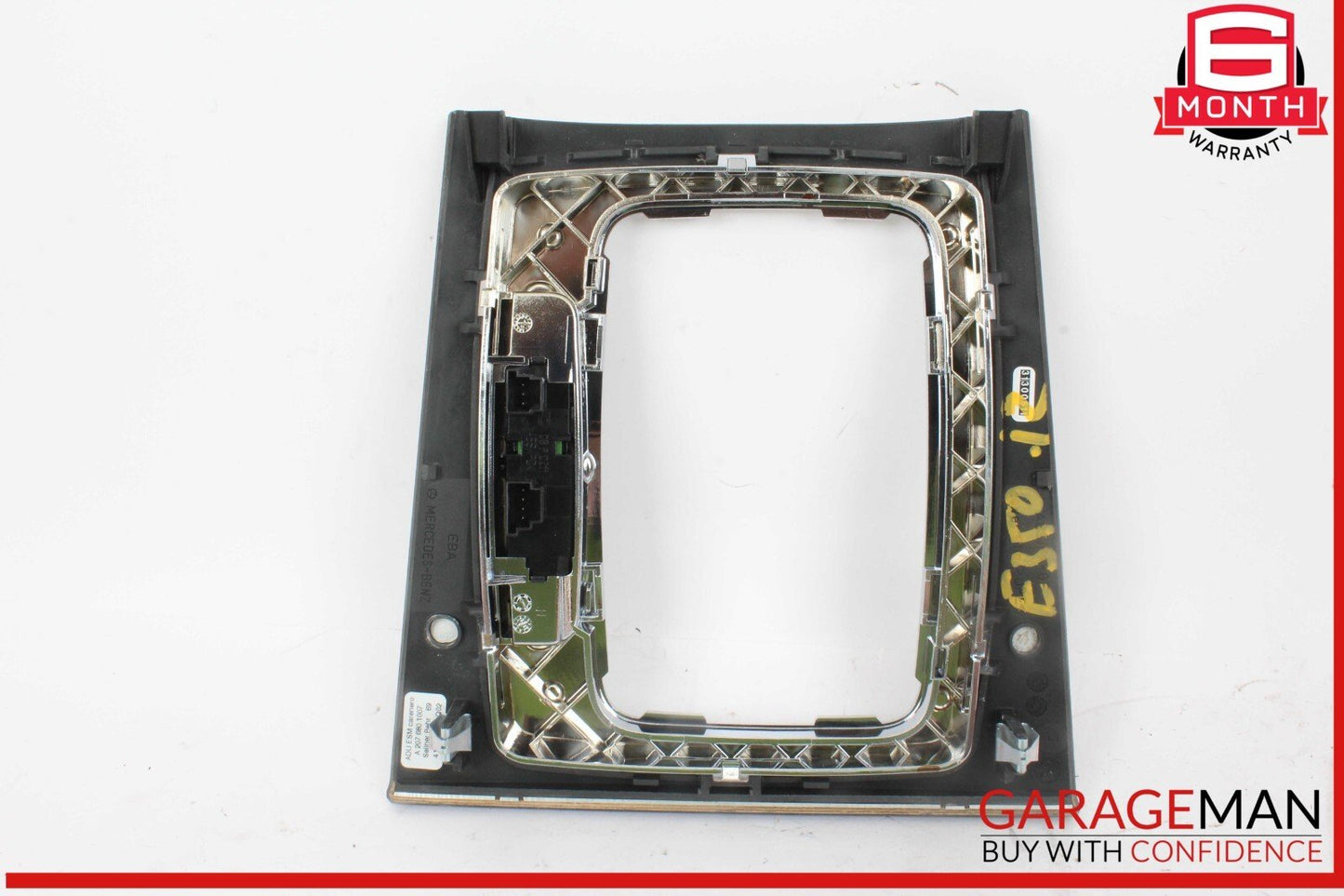 08-14 Mercedes W212 E350 C250 Center Console Shift Shifter Bezel Trim OEM