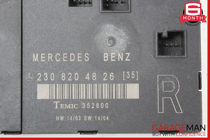 03-08 Mercedes R230 SL500 SL550 Right Side Door Control Module 2308204826 OEM