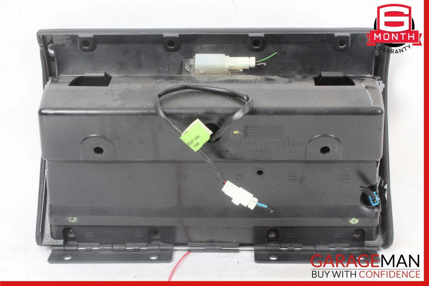 03-13 Maserati Quattroporte Dash Board Dashboard Glove Box Compartment Black OEM