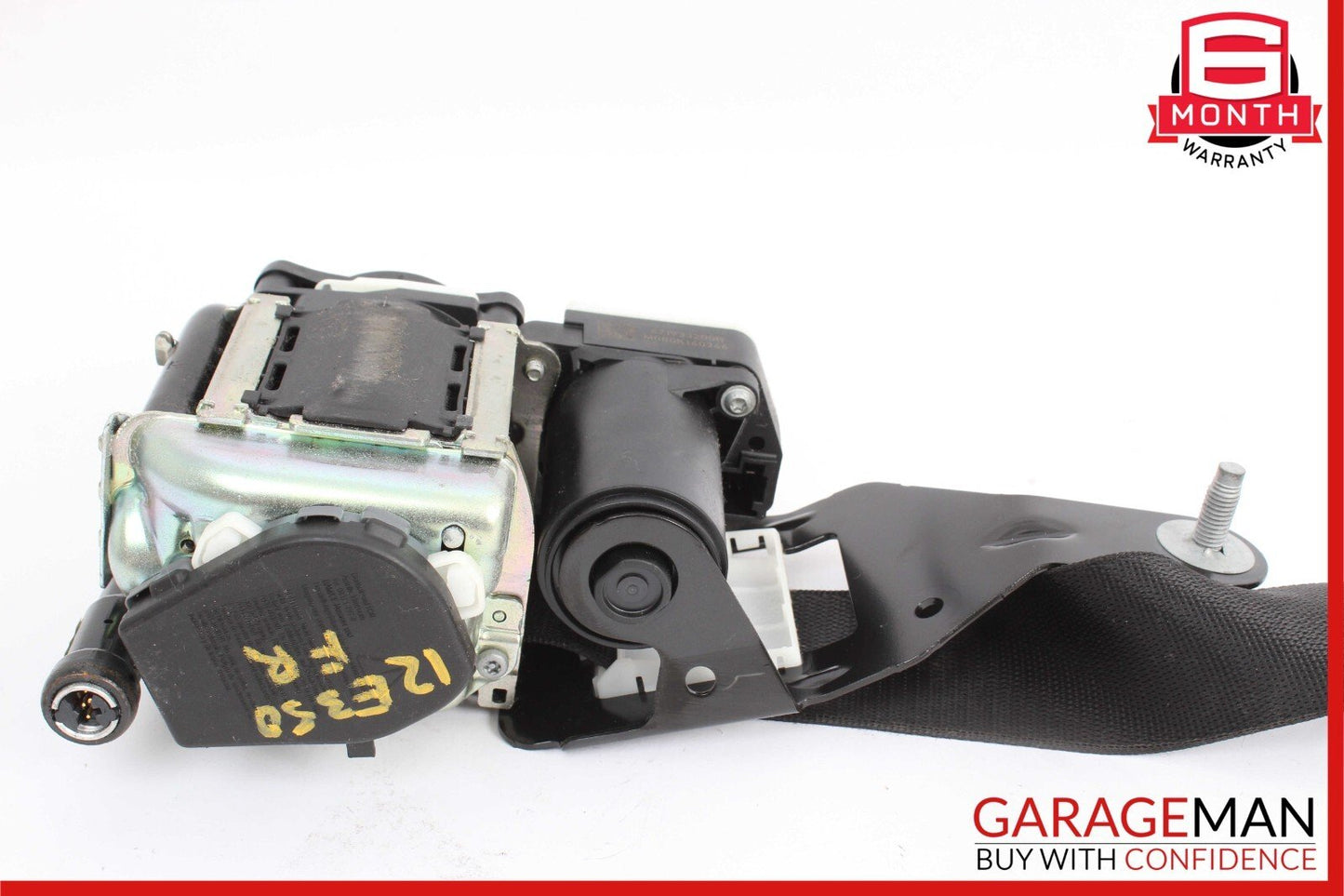 10-13 Mercedes W212 E350 E550 Front Right Seat Belt Seatbelt Retractor Black OEM