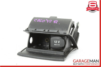 08-14 Mercedes W204 C300 Rear Center Console Ashtray Ash Tray Compartment Black