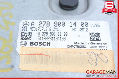 12-16 Mercedes X166 GL450 ML550 GL63 AMG ECU Engine Control Module Unit FLASHED